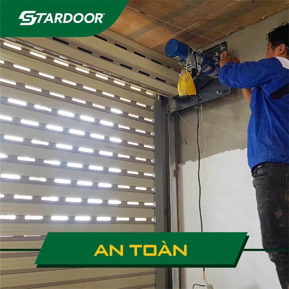 Cửa cuốn Stardoor an toàn