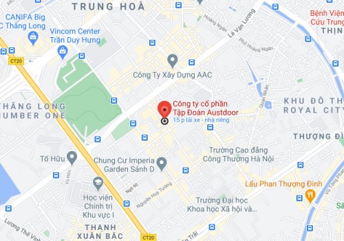 Xem chi đường google map